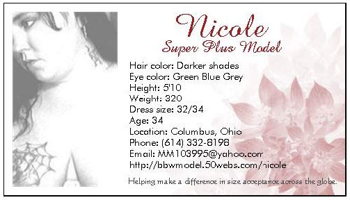 ~ Nicole ~ Industry Card